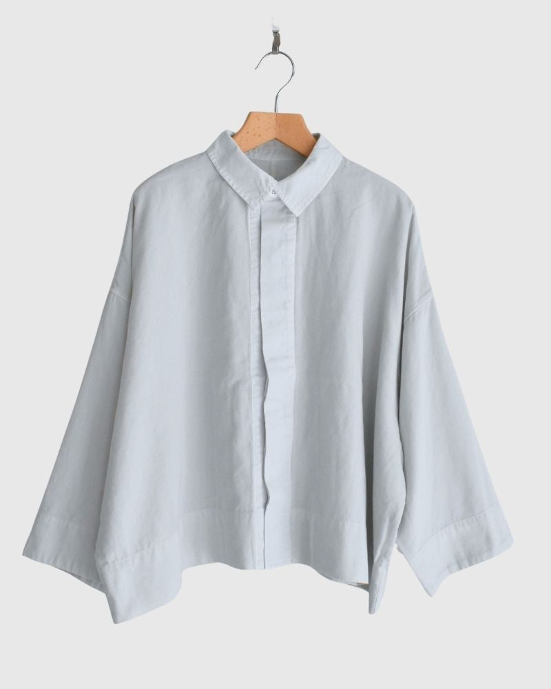 ソフトツイルシャツ IceGray