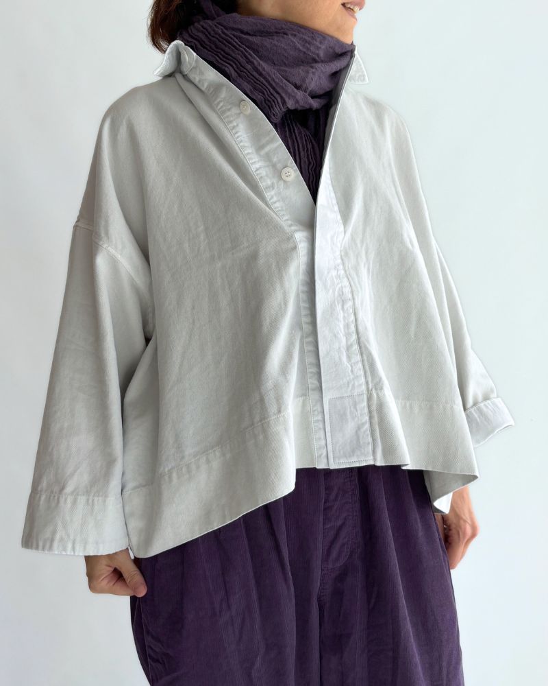 ソフトツイルシャツ IceGray