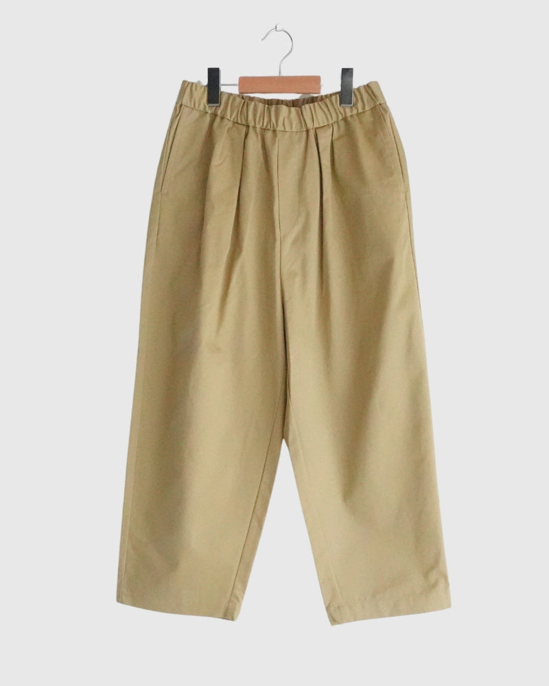 ウエストポイント 2タック テーパードイージーパンツ GNMDS2501WP 9200 Beige｜maison de soil｜miel