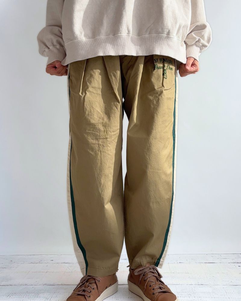 コンパクトチノ PENNIE リメイクベースボールパンツ Beige