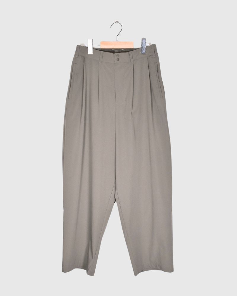 4WAY STRETCH COCOON PANTS 'HAPI' Grayge