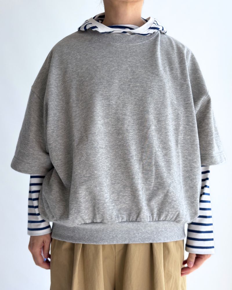 スウェットコクーンベスト TopGray