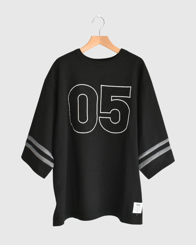 2WAYナンバリングトップ 'KEATS' Black