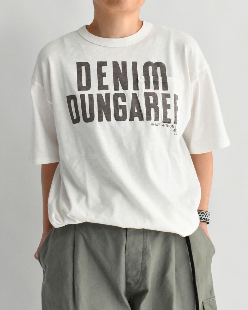 天竺 DD PENNIE Tシャツ (MENS) White