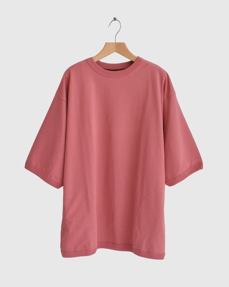 【sale】SIDE POCKET SWEAT TEE 'GRAS-2' Pink