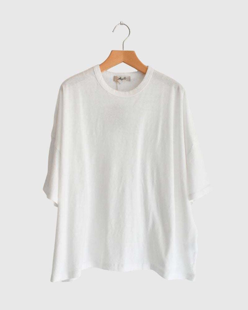 ワイドTシャツ White