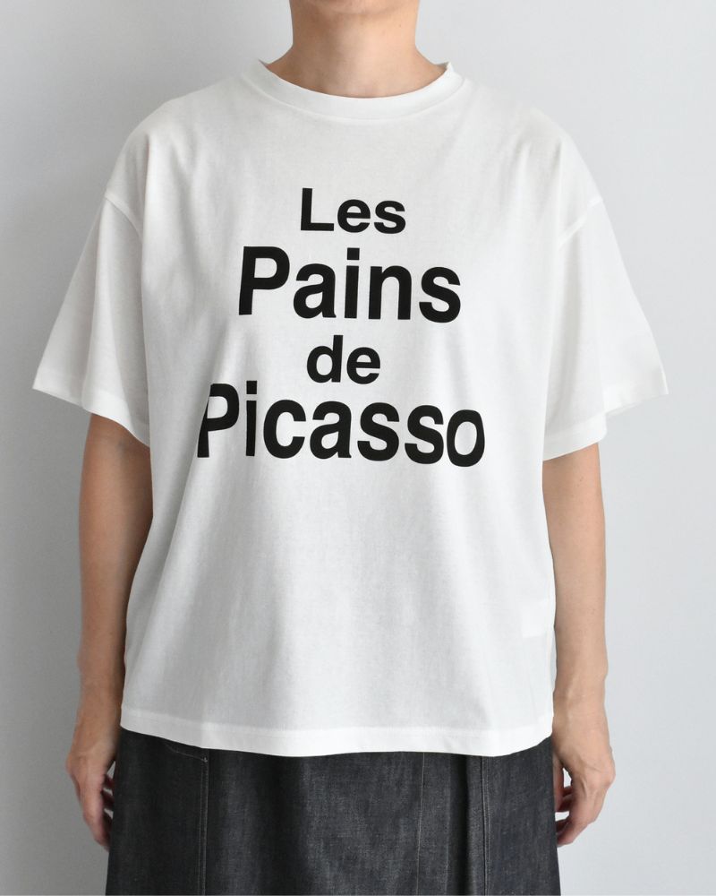 ロベールTシャツ White