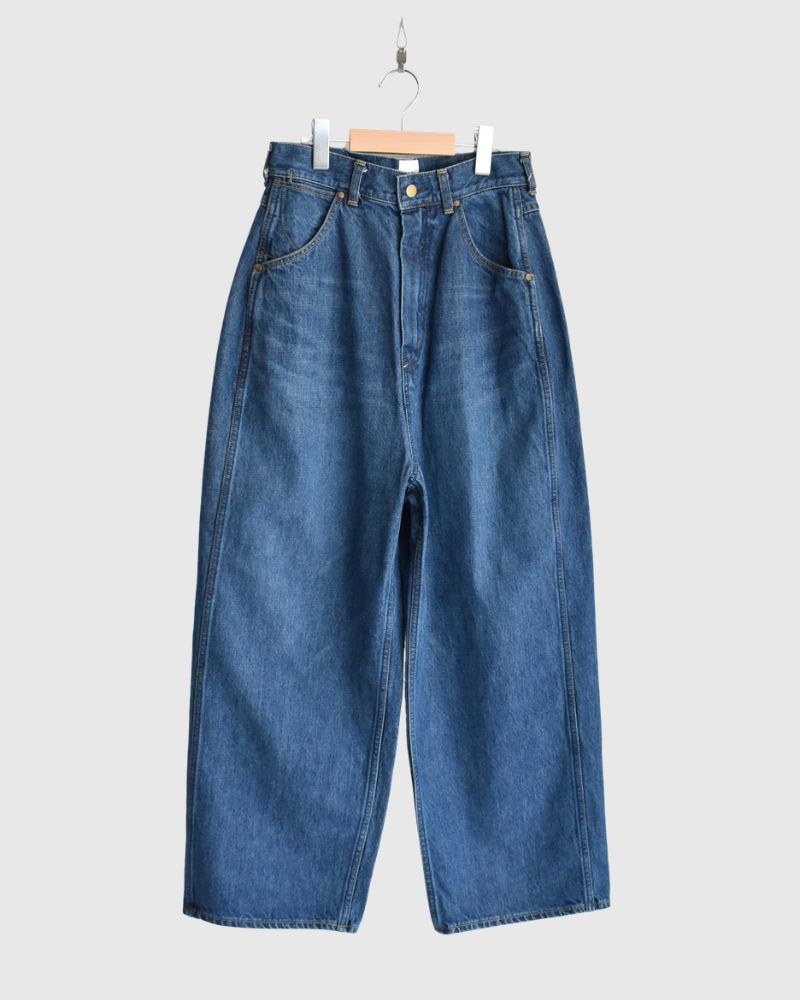 13ozムラ糸 バギーデニムパンツ VintageWash