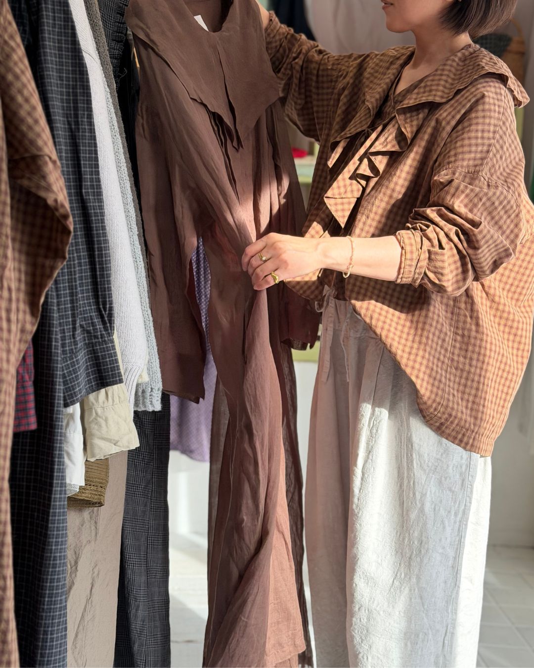 【予約】 F/W RS 011 2Wayフリルカラーブラウス（9月初旬 - 9月中旬）