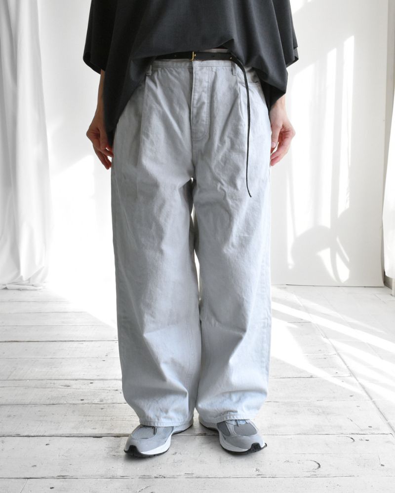 ワイドデニムパンツ Gray