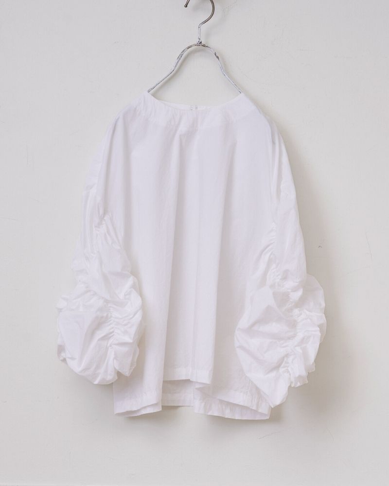 【予約】MS/F G1179 ランダムシャーリングスリーブブラウス（5月中旬 - 5月末）