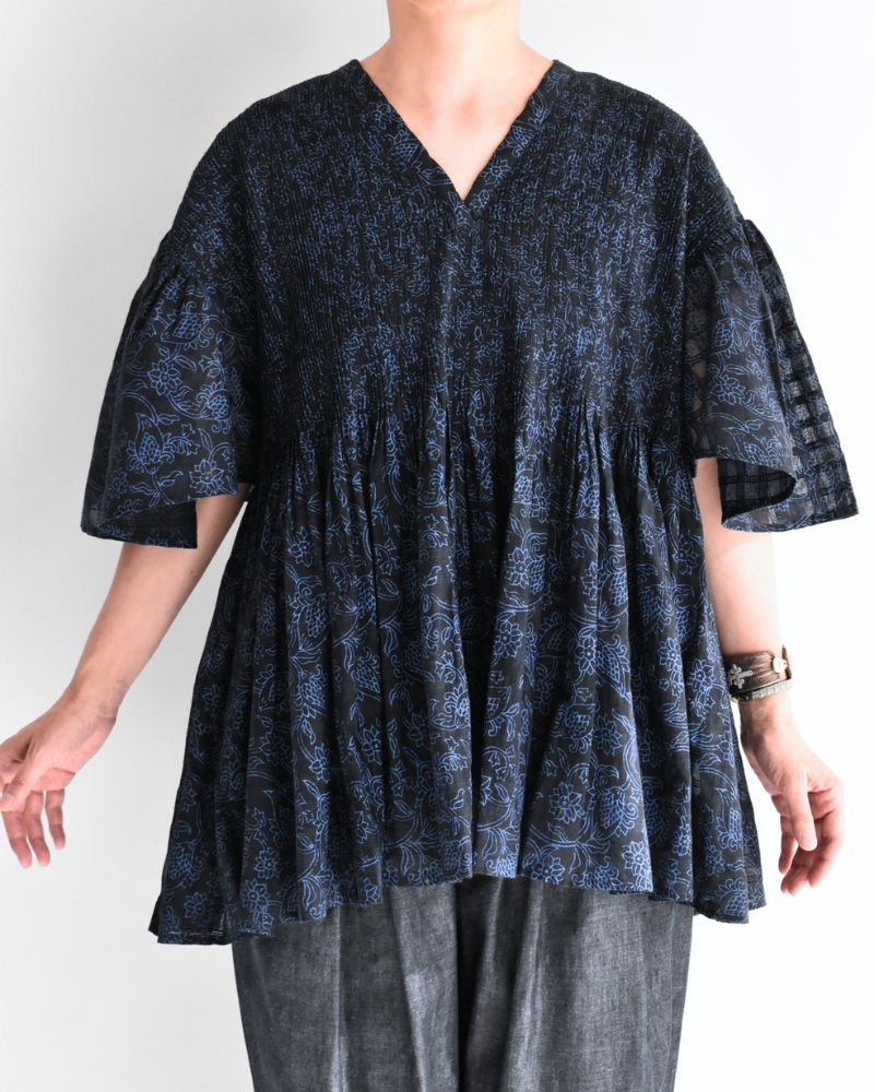 FLARED/SL SHIRTS WITH Navy/Blue