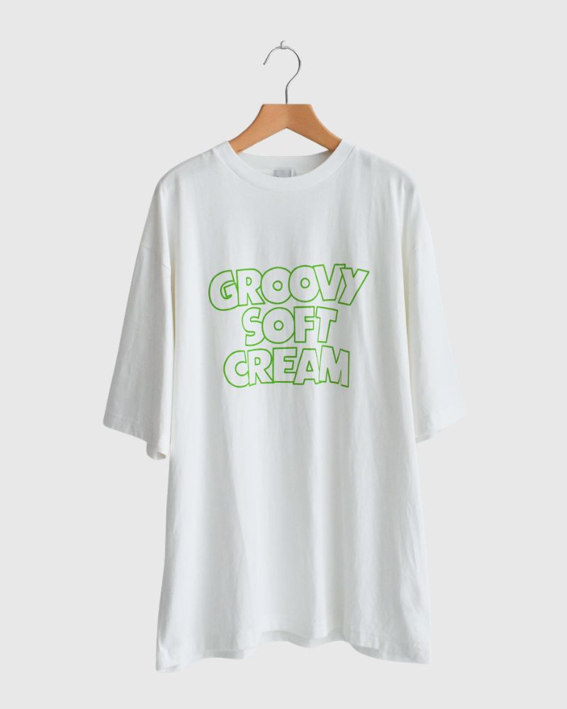 SOFT CREAM Tシャツ (MENS) White