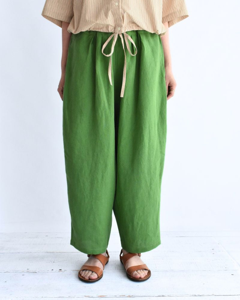エッグパンツ（LINEN/RAMY） Green