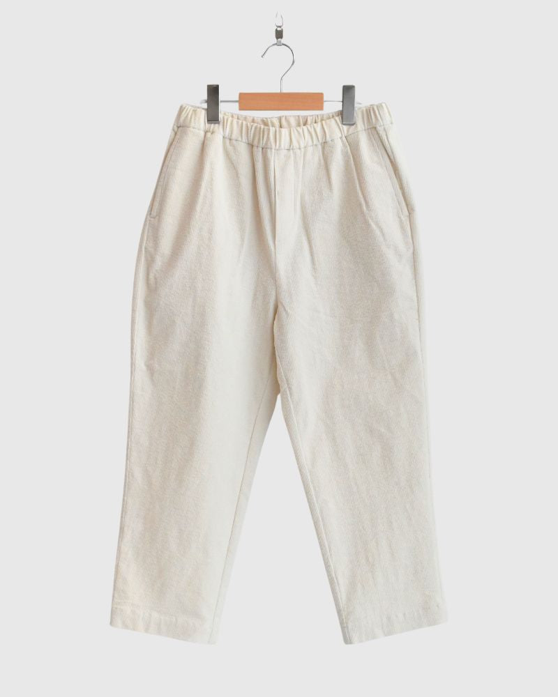 11WALE CORDUROY EASY TAPERED PANTS OffWhite