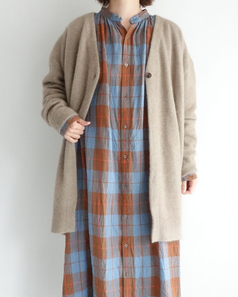 ラクリッチ ロングカーディガン Natural