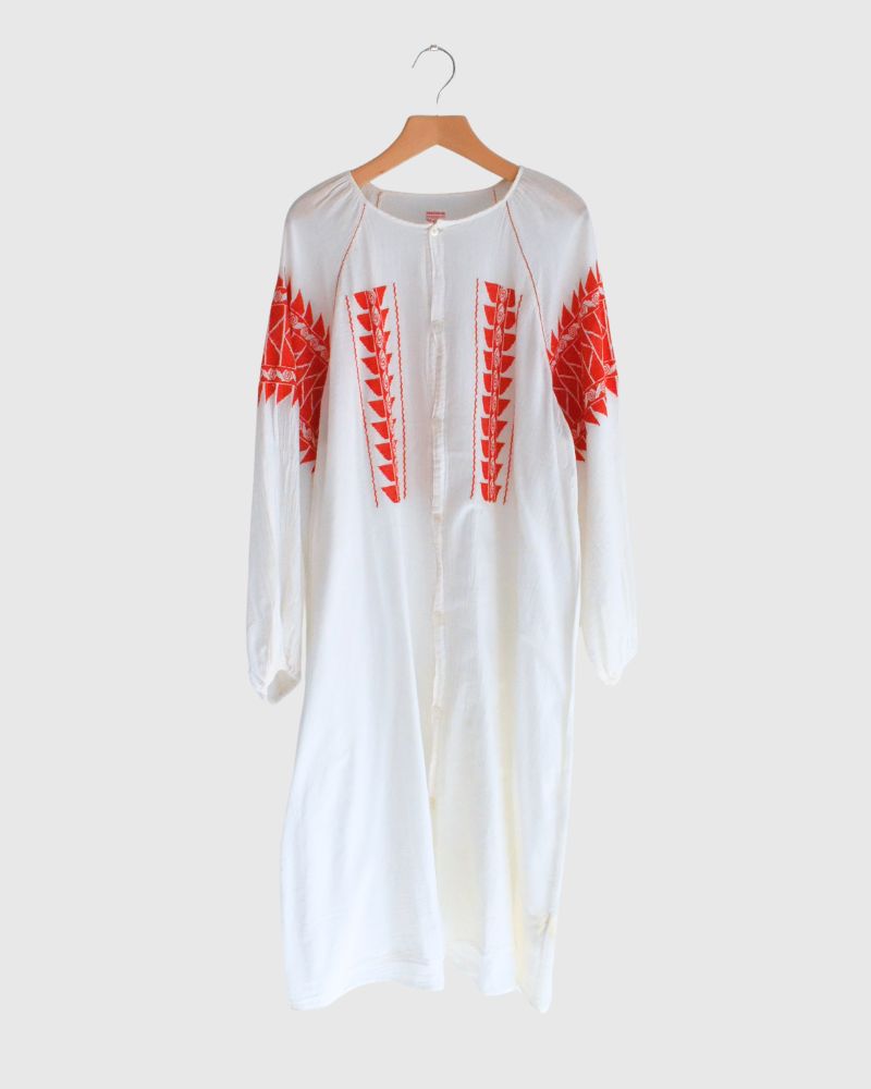 【sale】シーチングパフシシュウOP White　02