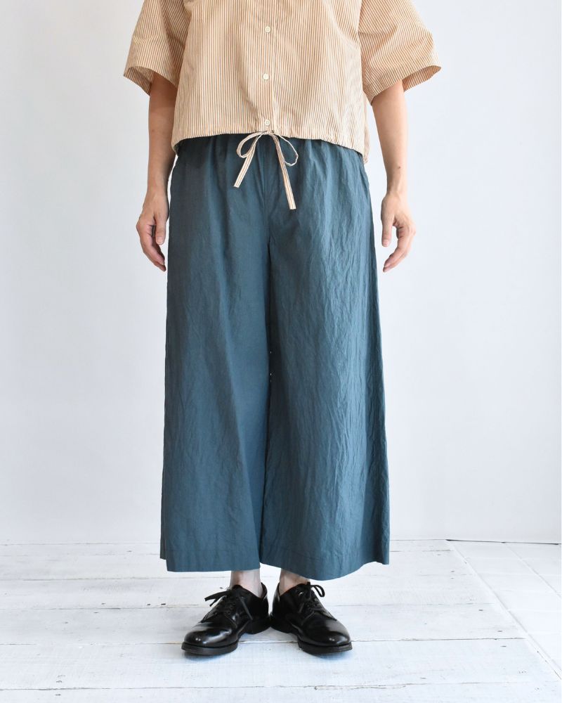 イージーワイドパンツ DarkGreen