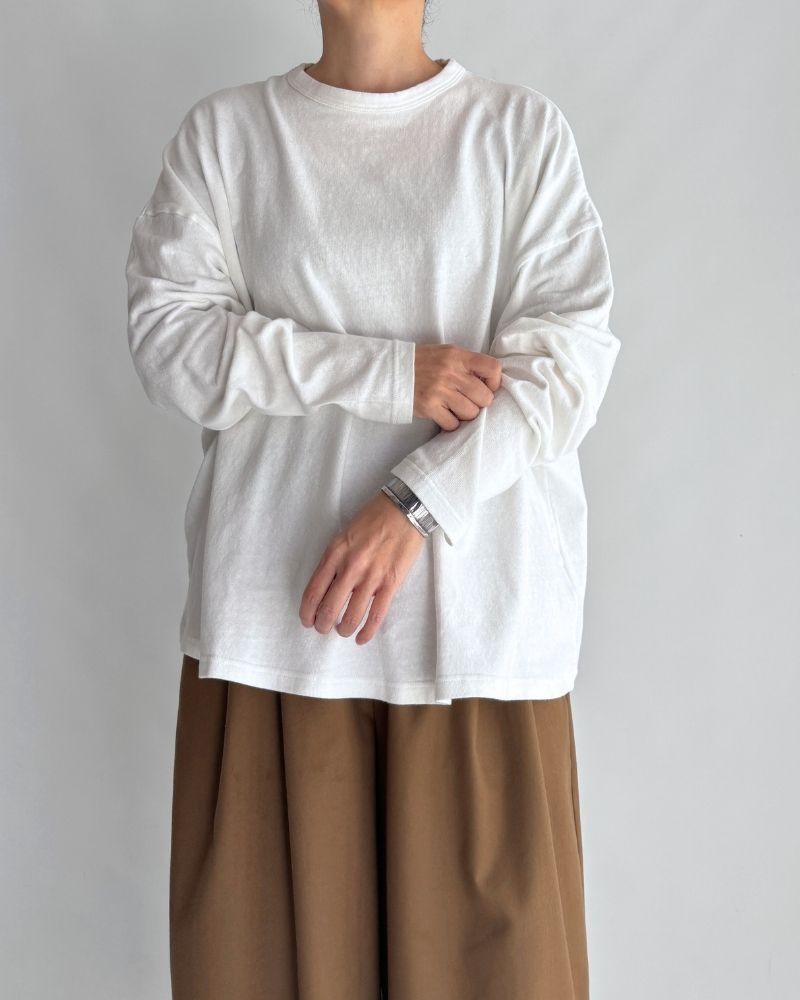 ジャージー ルーズプルオーバー