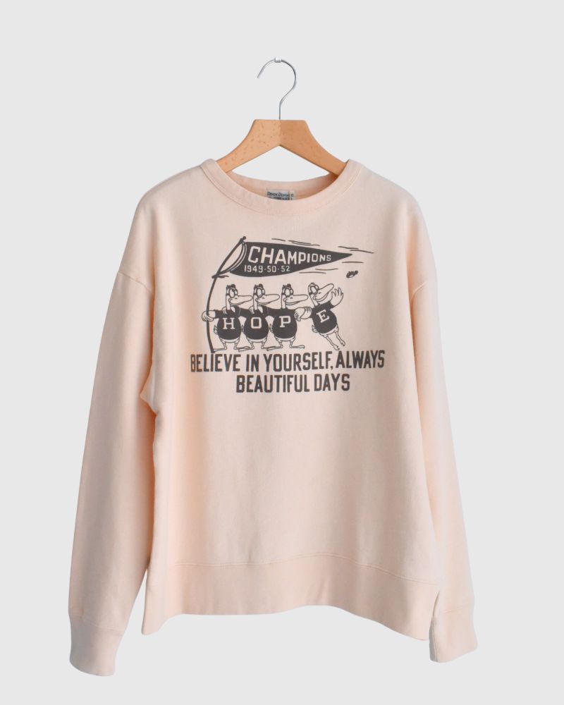 裏毛 HOPE スウェット White