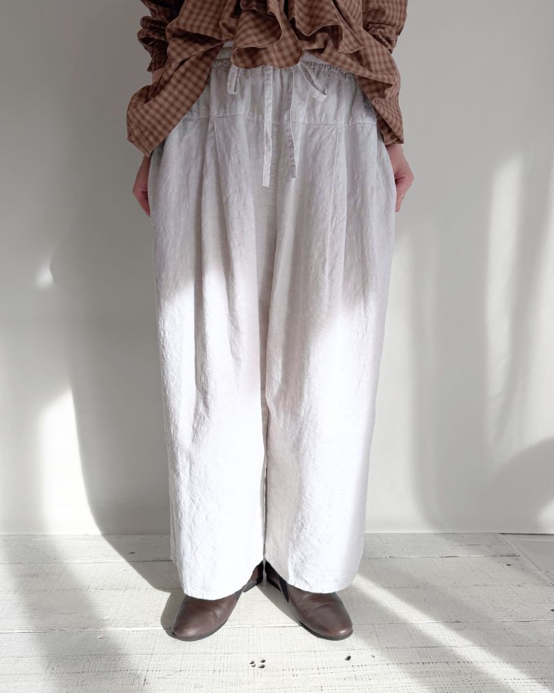 【予約】 F/W G 1223 アンティークジャガードワイドパンツ（8月末 - 9月初旬）