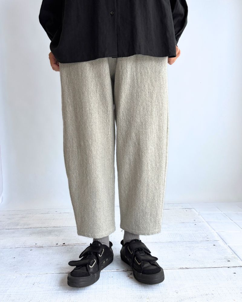コクーンパンツ（ウール） LightGray