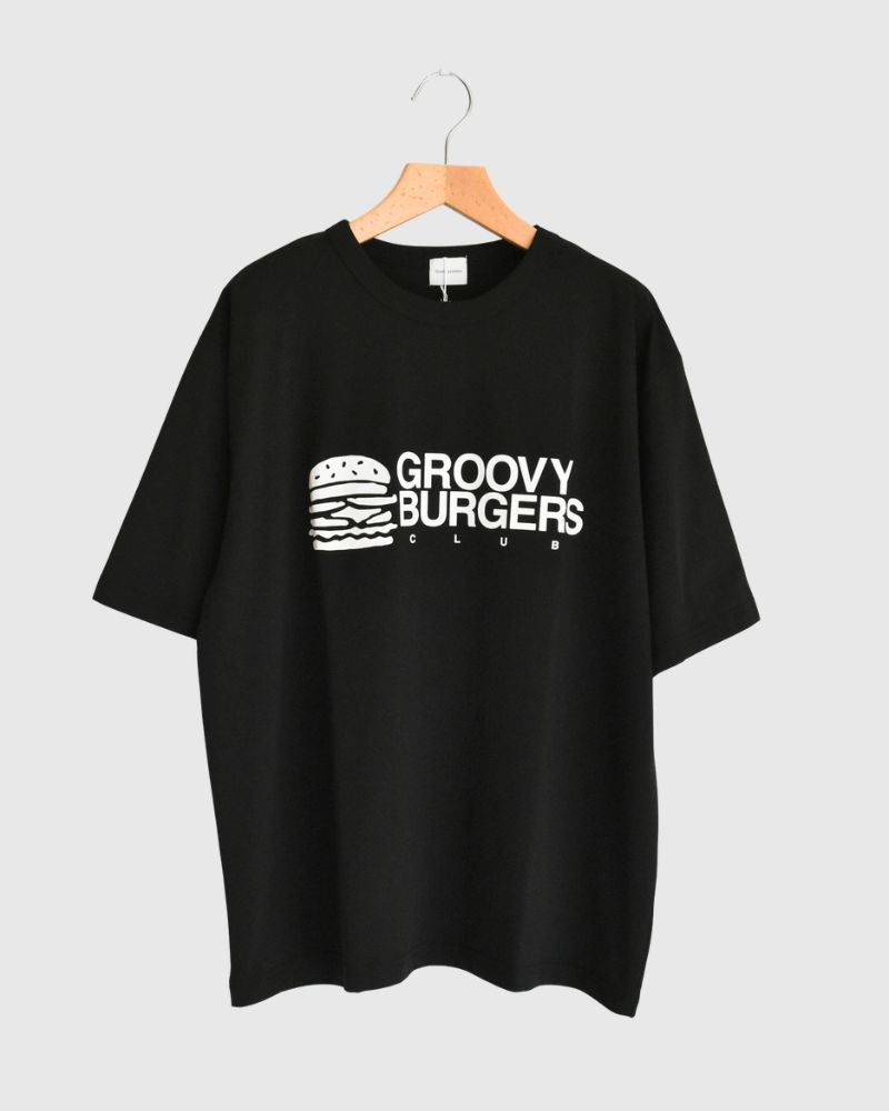 PTT GROOVY BURGERS Tシャツ (MENS) Black