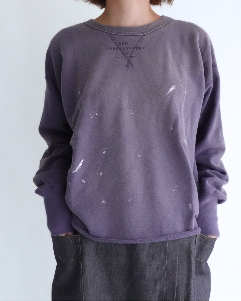 ビンテージウラケダブルガゼットプルオーバー LightPurple