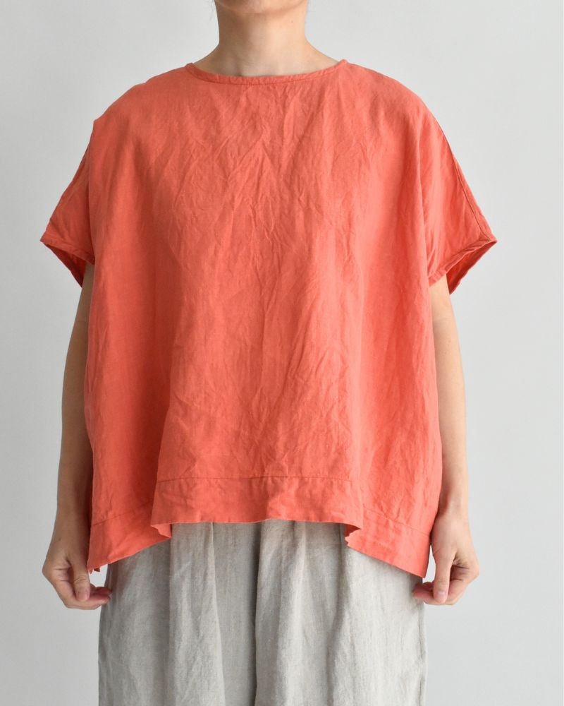 フレンチリネンプルオーバー Orange