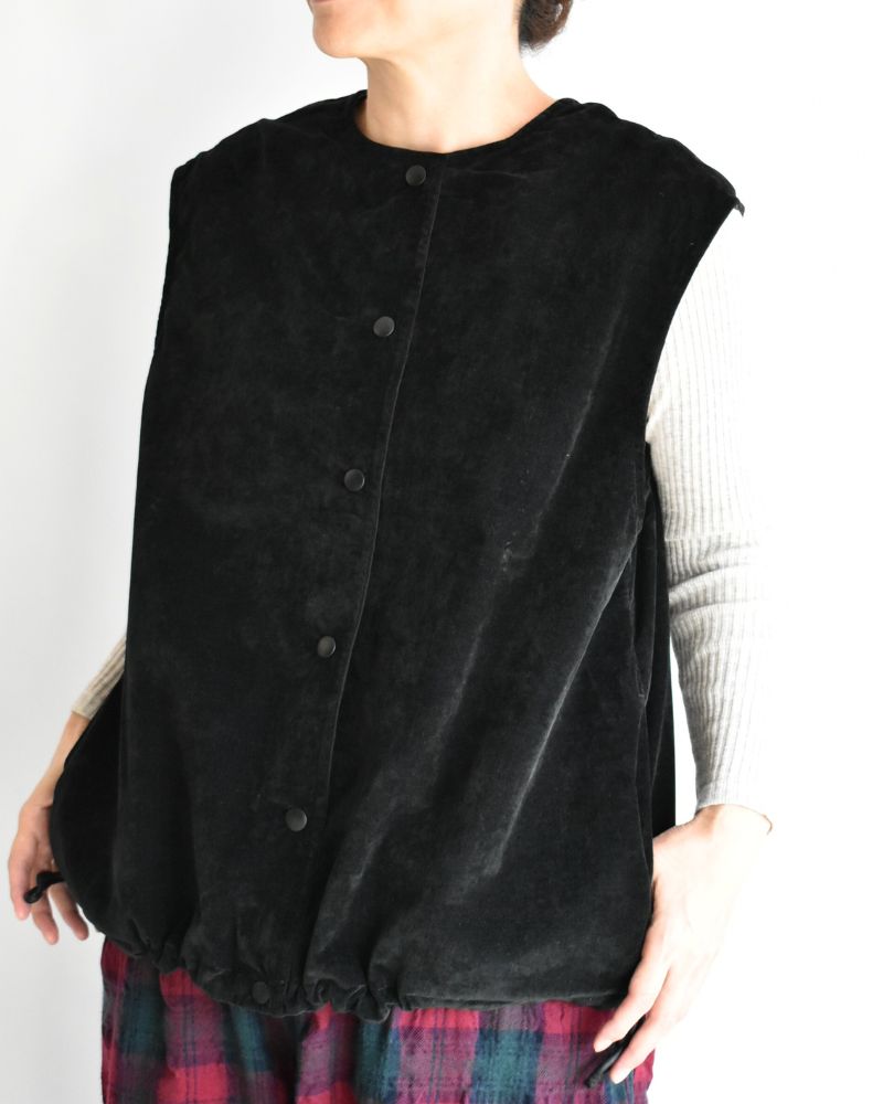 REVERSIBLE MOUNTAINEER VEST VintageBlack