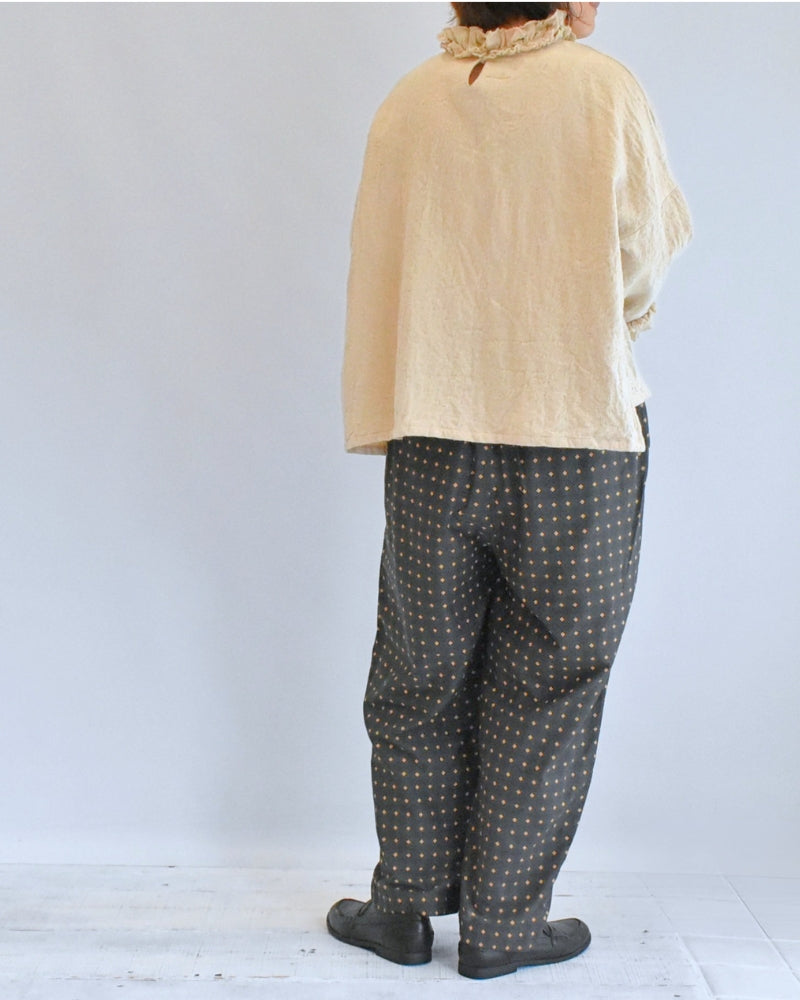 ウールボックスプルオーバー Beige