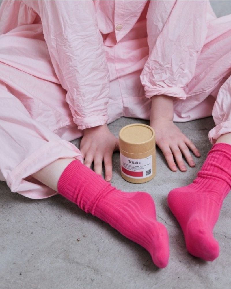 ベーシックカラー ケースソックス