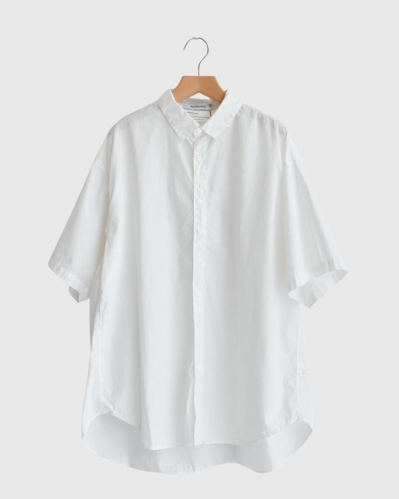 ユニセックス ハーフスリーブ シャツ White