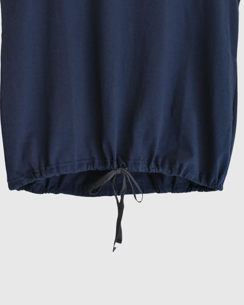 ノースリーブ ドロストTシャツ Navy