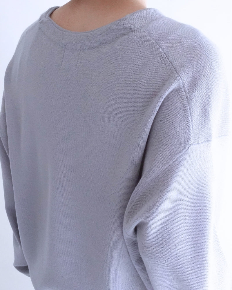 ディープVネックセーター Gray