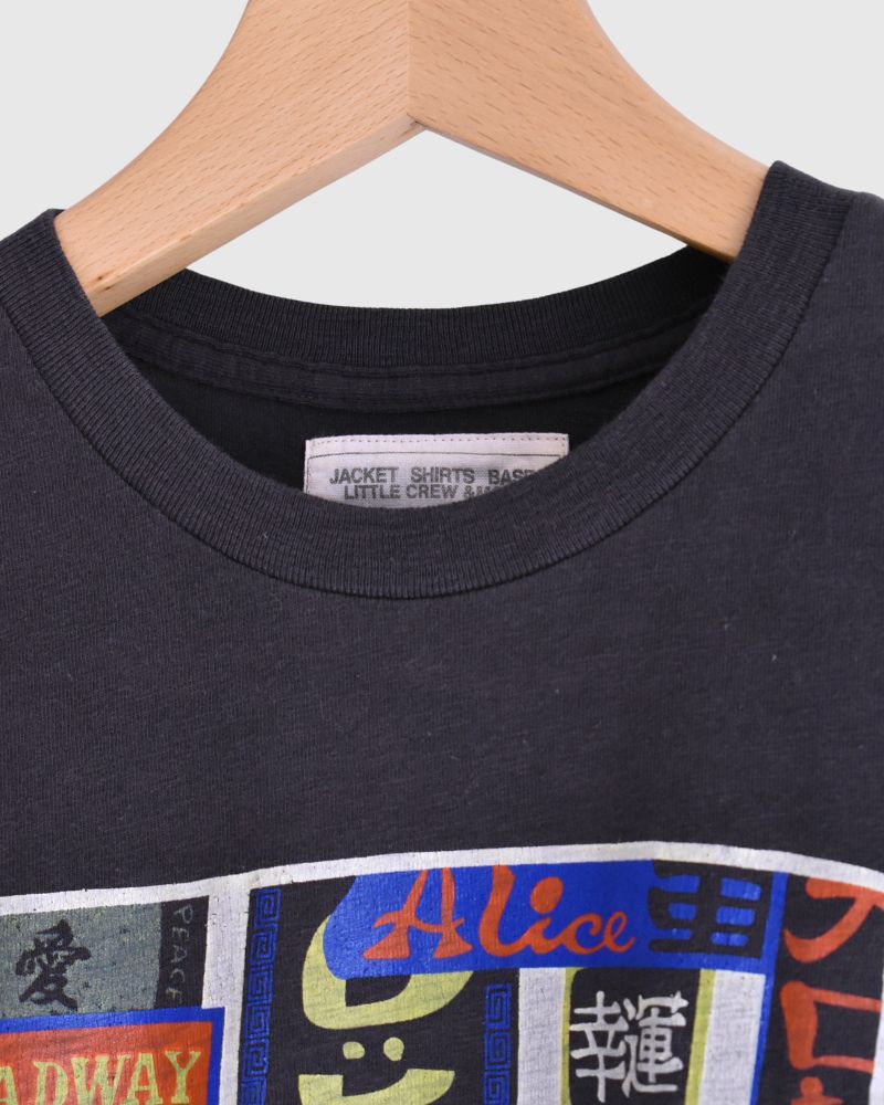 【sale】天竺ツーリスト Tシャツ Black　00
