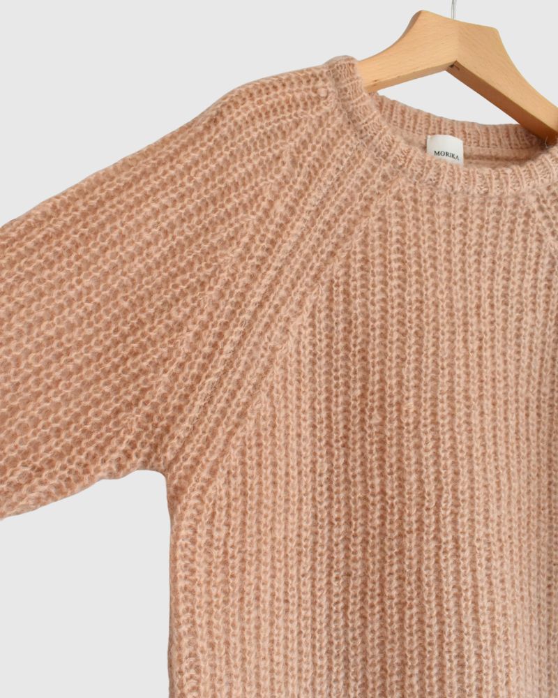 モヘアプルオーバー PinkBeige