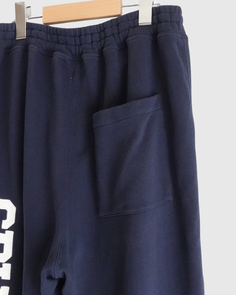 ウラケ GRVYCLRS アップリケ ロングパンツ (MENS) Navy