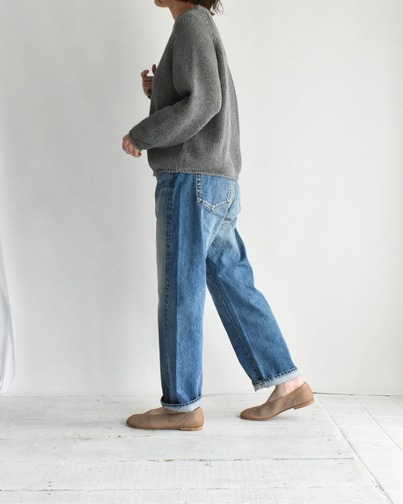 セルビッチデニム5ポケットパンツ VintageBlue