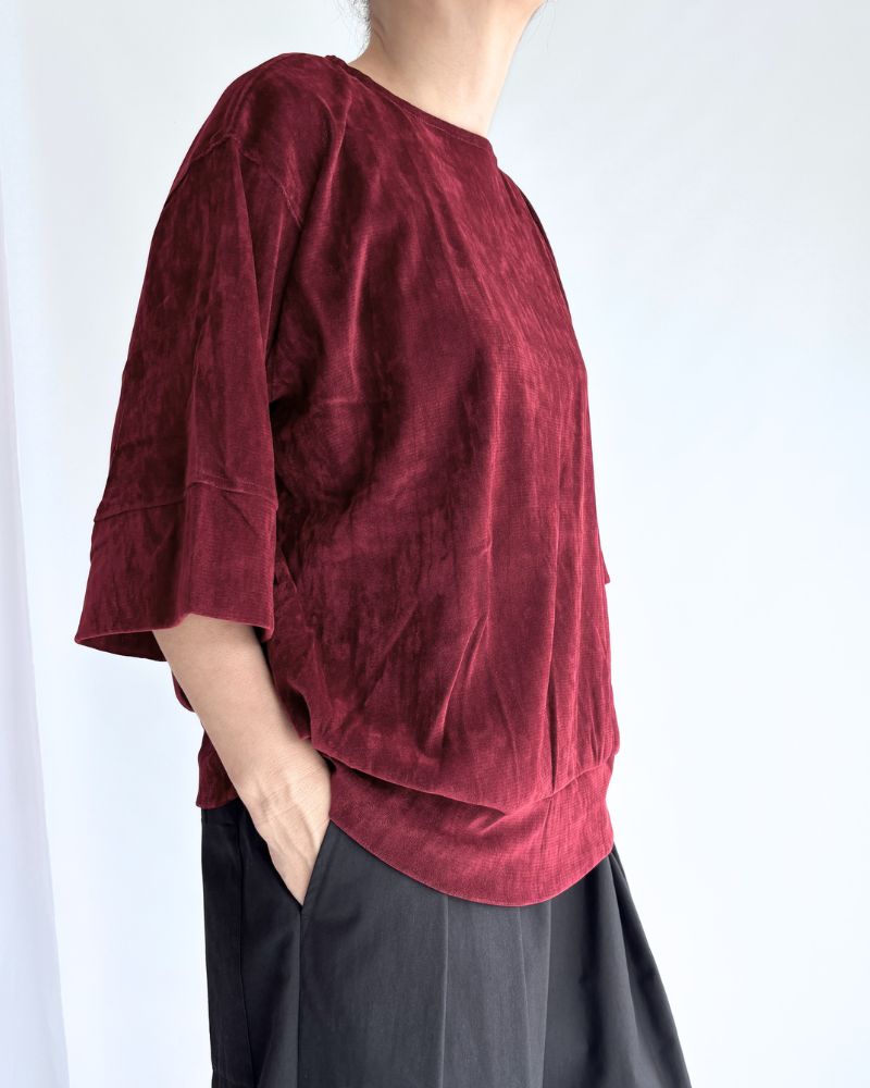 TULLE FLOCKY プルオーバー Bordeaux