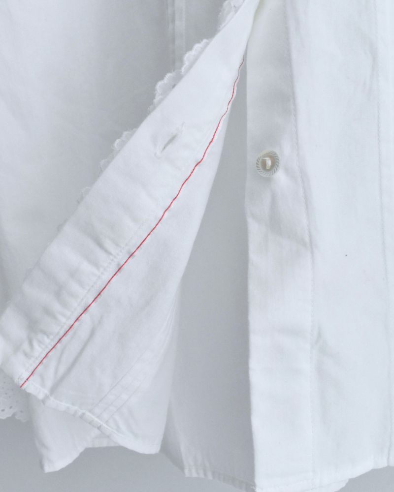 ヴィンテージレースブラウス White