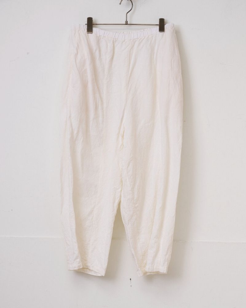 【予約】MS/F G1184 40/リネン チャーリーパンツ（6月初旬 - 6月中旬）