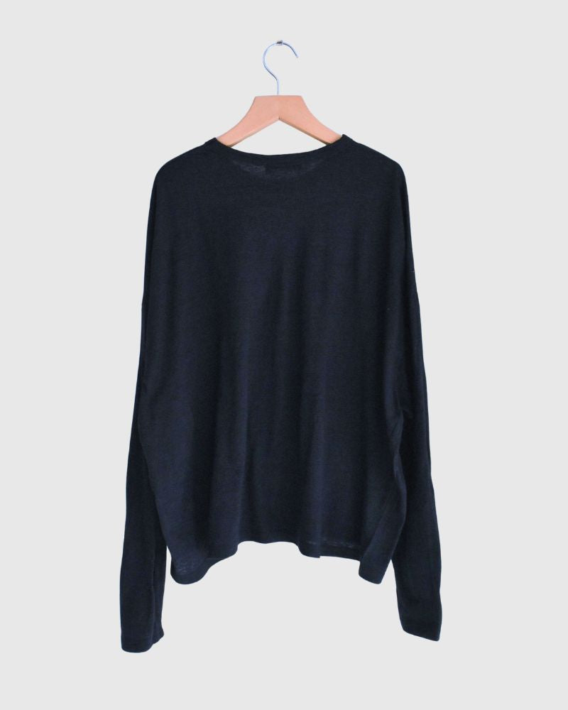 ジャージー ルーズプルオーバー