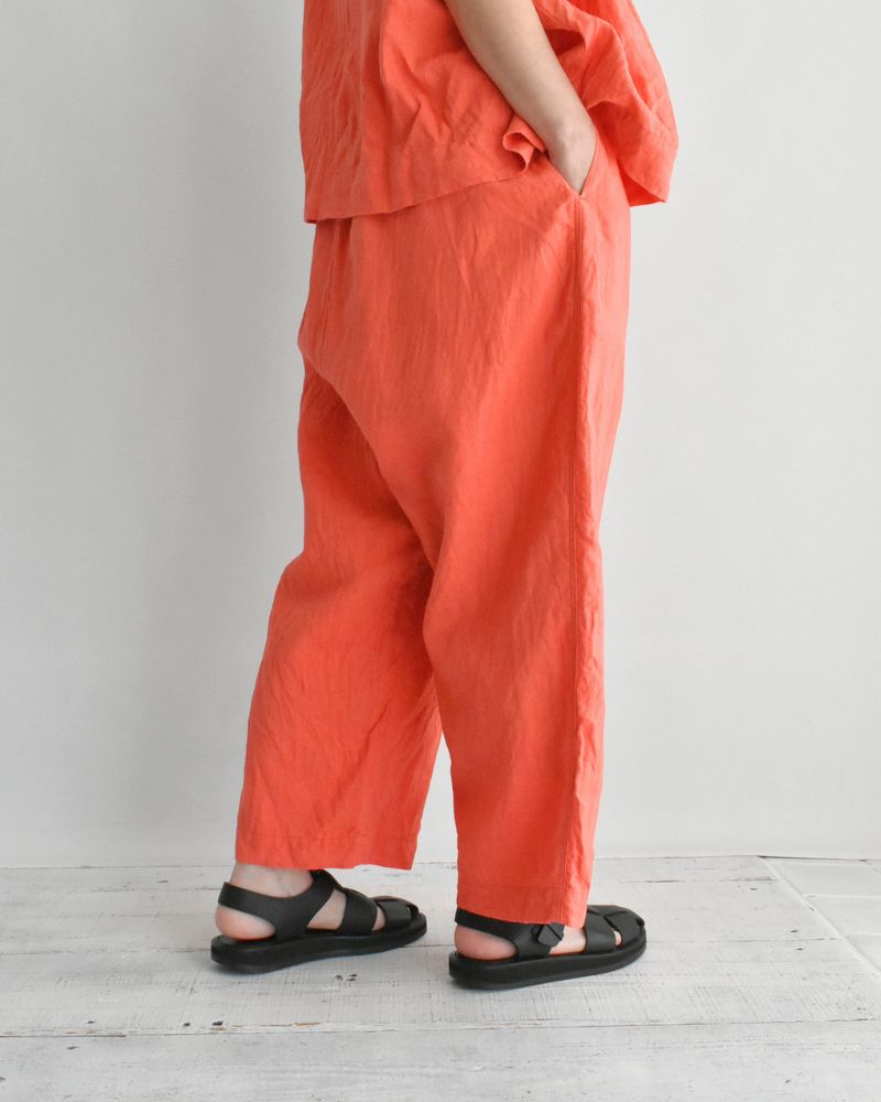フレンチリネンパンツ Orange