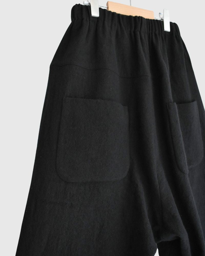 ウールパンツ Black