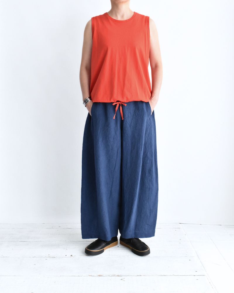 ノースリーブ ドロストTシャツ Orange