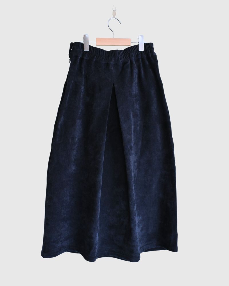 タックデザインスカート'YELL' Navy