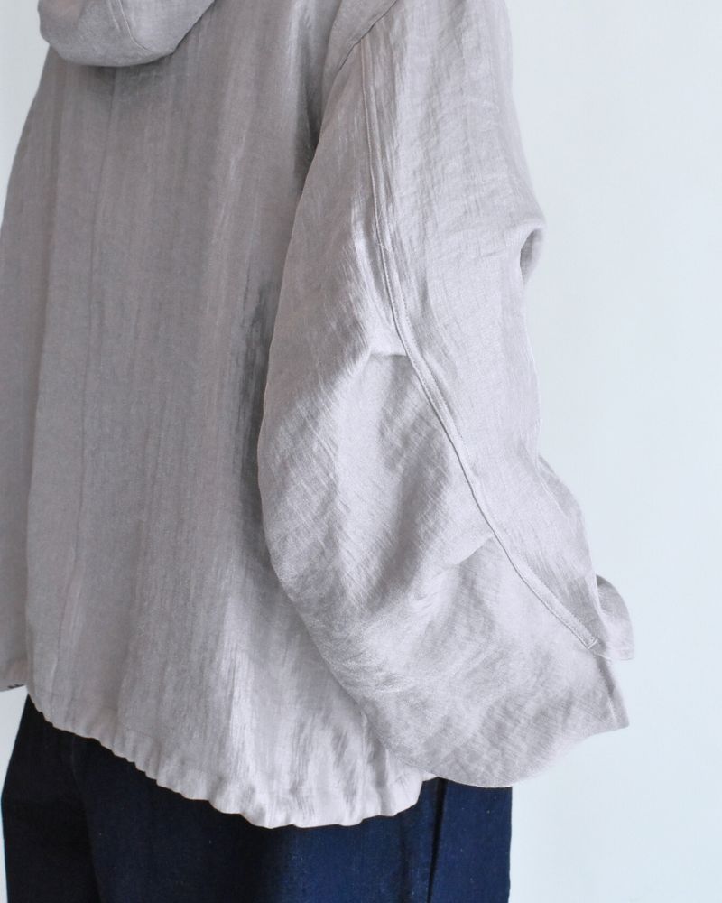 シャイニー フーディブルゾン LightPurple