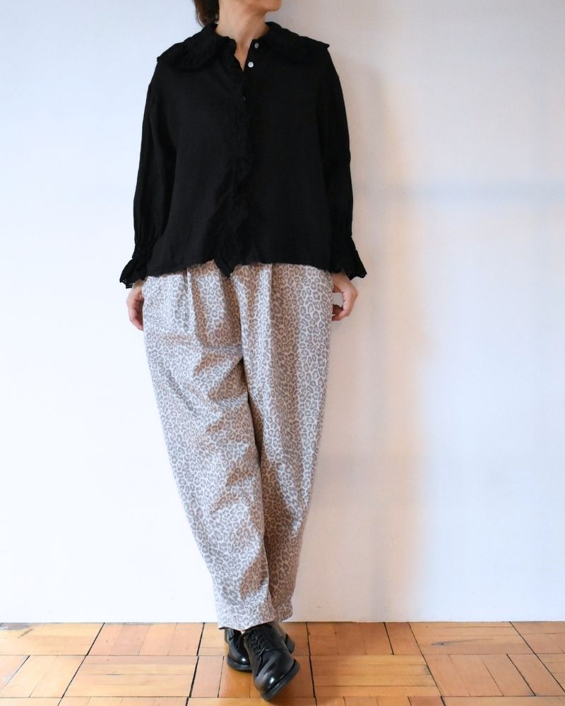 【予約】S/S LA443 LEOPARD KUNG FU PANTS（1月末 – 2月初旬）