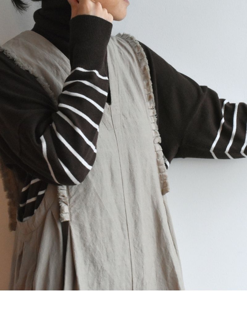【予約】 F/W LA 522 バスクボーダーディメンションタートルニット（10月初旬 - 10月中旬）